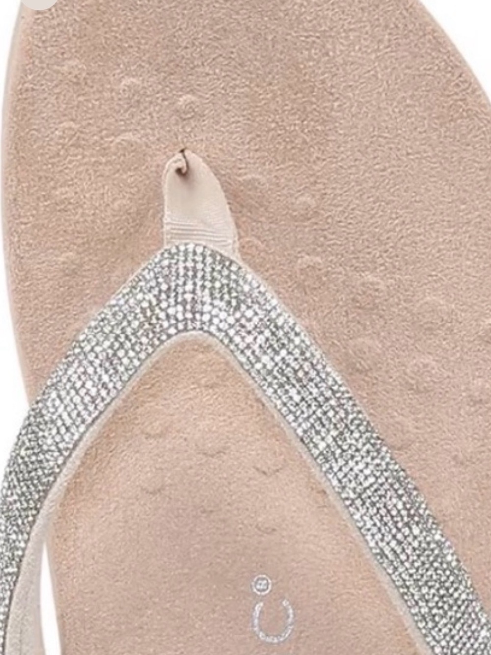 Vionic Women's Dillon with Silver Rhinestone Embellished Straps.